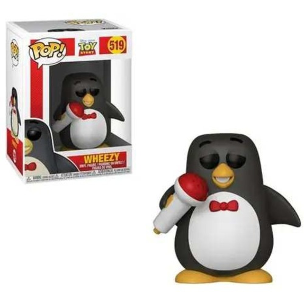 Funko Pop‎ Toy Story Wheezy 519 Disney Pixar Vinyl Figure Penguin Microphone